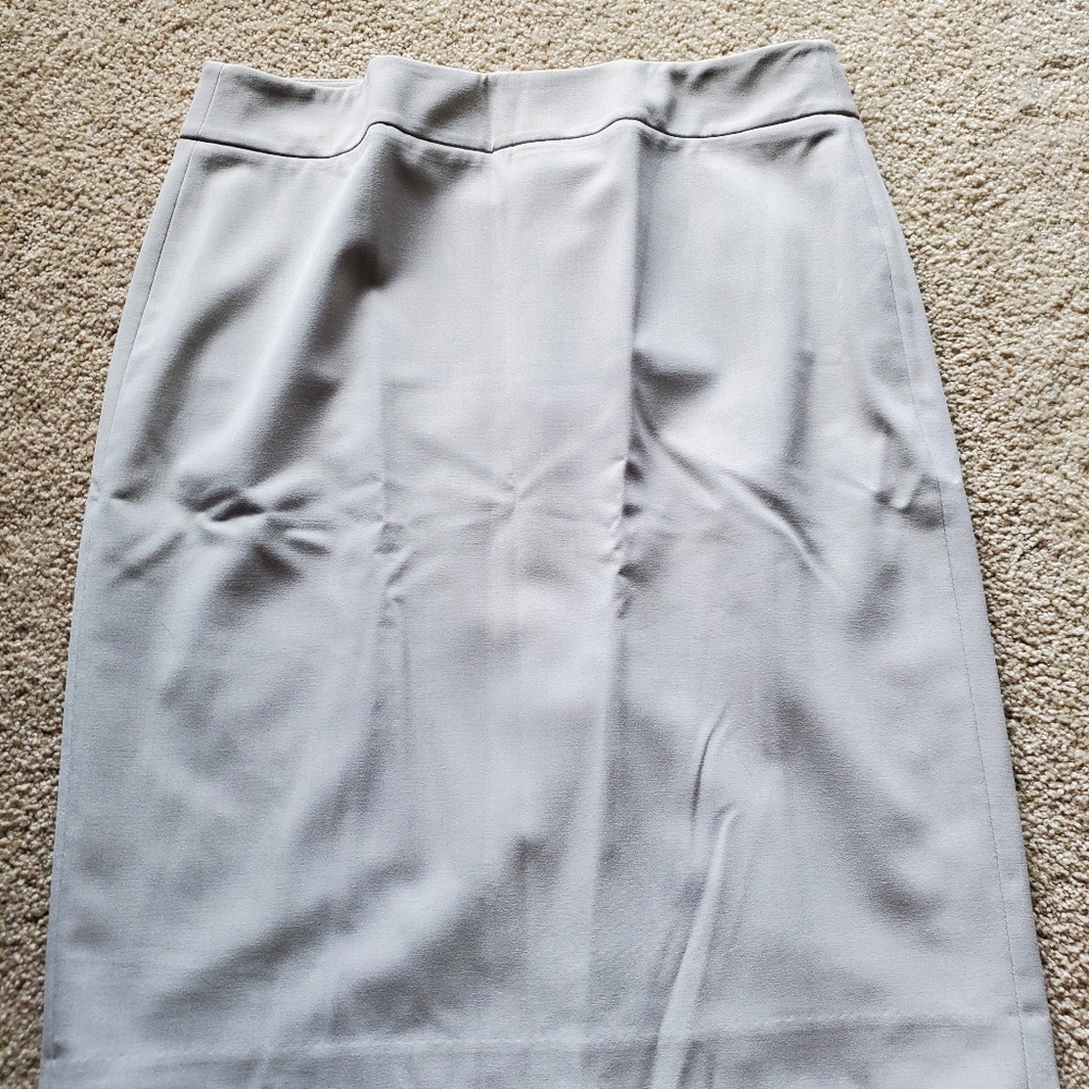 Calvin Klein, beige skirt, size 8